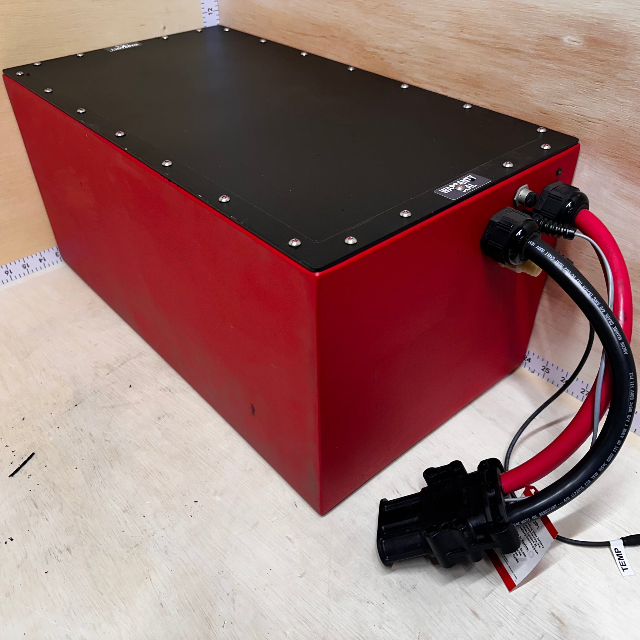 24x13x11 Empty Battery Case with Lid