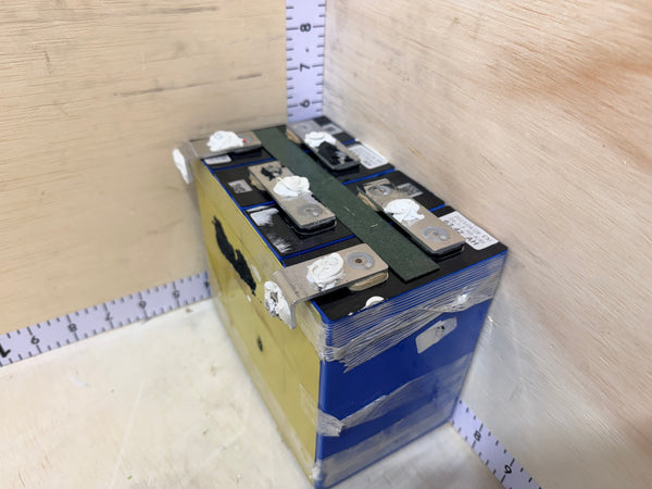 Used 12.8V 60Ah 768Wh LiFePO4 Battery Pack - No BMS