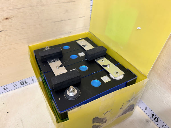 Used 12.8V 100Ah 1.28kWh LiFePO4 Battery -Needs BMS