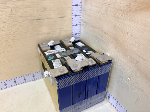 Used 12.8V 50Ah 640Wh LiFePO4 Battery Pack - No BMS