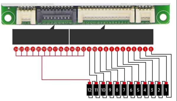 8-24s 200a Li-Ion Lifepo4 BMS + UART + RS485 + CAN