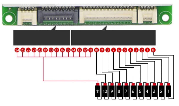 8-24s 200a Li-Ion Lifepo4 BMS + UART + RS485 + CAN