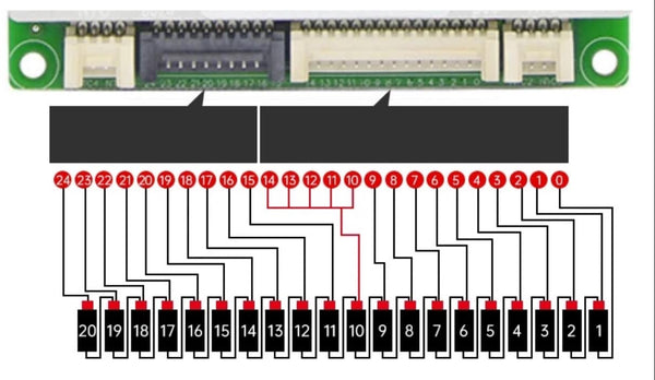 8-24s 200a Li-Ion Lifepo4 BMS + UART + RS485 + CAN