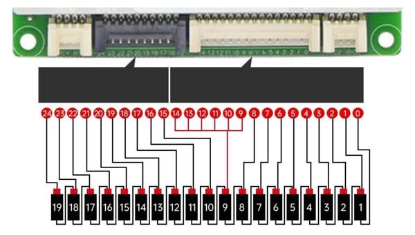 8-24s 200a Li-Ion Lifepo4 BMS + UART + RS485 + CAN