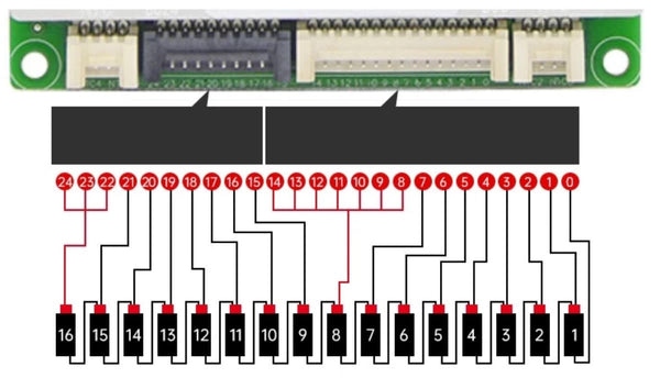 8-24s 200a Li-Ion Lifepo4 BMS + UART + RS485 + CAN