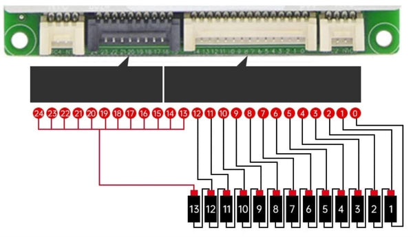 8-24s 200a Li-Ion Lifepo4 BMS + UART + RS485 + CAN