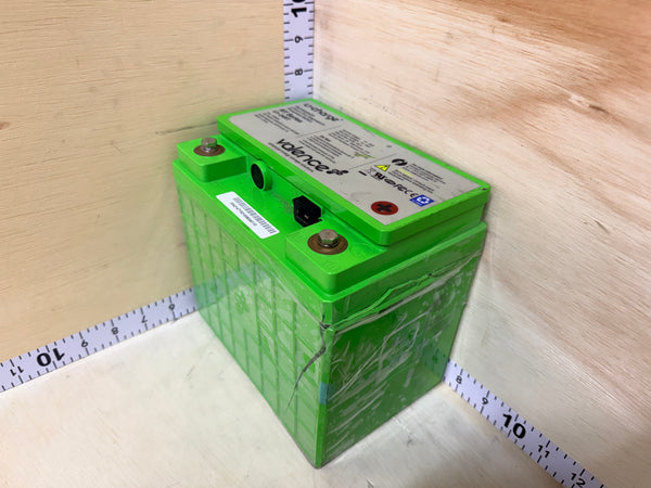 25.6V 20Ah 512Wh LiFePO4 Battery w/ Cracked Case