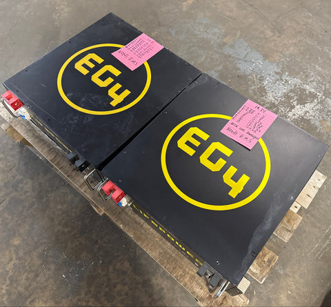 2x 51.2v 100ah 5.12kWh Lifepo4 Batteries 16s 48v - 6.72kWh