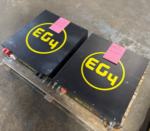 1x 51.2v 100ah + 1x 12.8v 400ah Lifepo4 Rack Mount