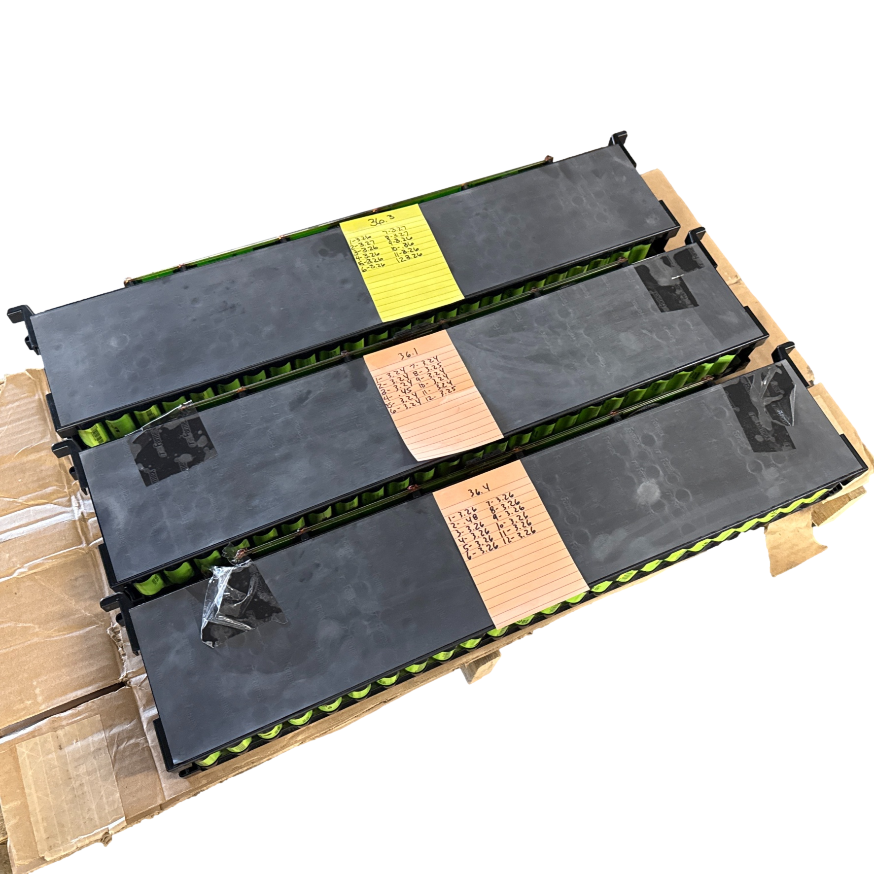3x 36v 18.4ah 736wh A123 Lifepo4 Batteries - Parts/repair