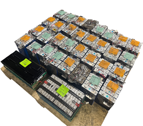 Pallet of 50-100ah LiFePO4 Prismatic Cells