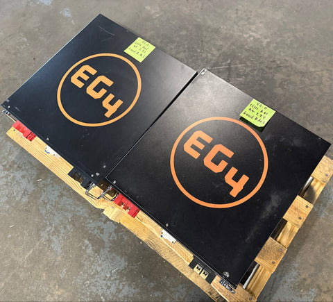 2x 51.2v 100ah 5.12kWh Lifepo4 Batteries 16s 48v - Both Working