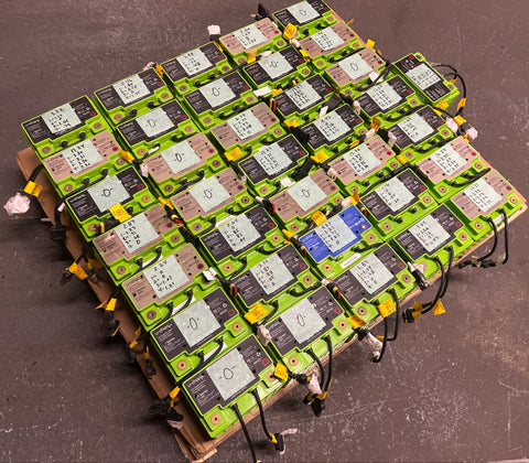 36x 12.8v 40ah LiFePO4
