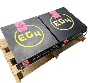 2x 51.2v 100ah 5.12kWh Lifepo4 Rack Mount