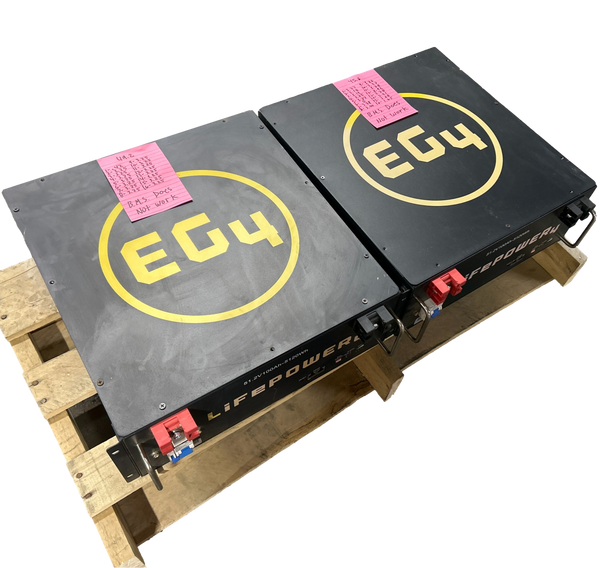 2x 51.2v 100ah 5.12kWh Lifepo4 Rack Mount