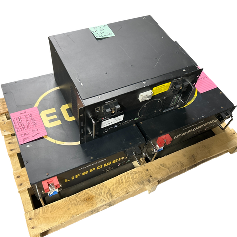 1x 51.2v 100ah, 1x 48v 100ah, 1x 25.6 200ah Lifepo4 Rack Mount