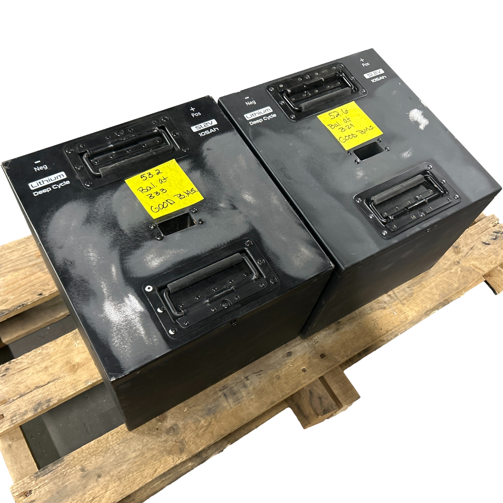 2x 51.2v 105ah LiFePO4 Modules - Needs BMS