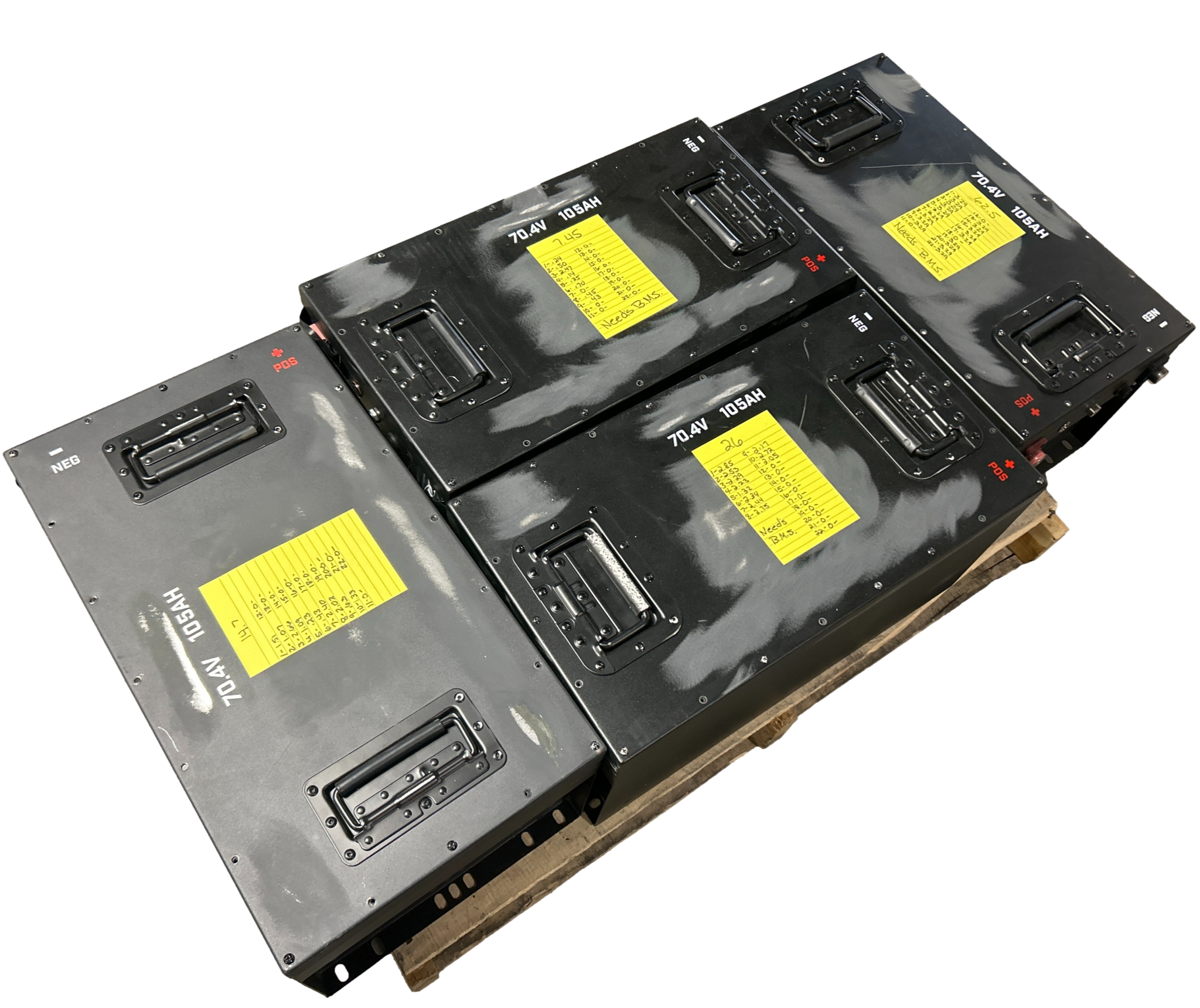 4x 70.4v 105ah LiFePO4