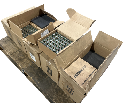 150 pounds of Ultra Life 3v Lithium Manganese Dioxide Power Cells