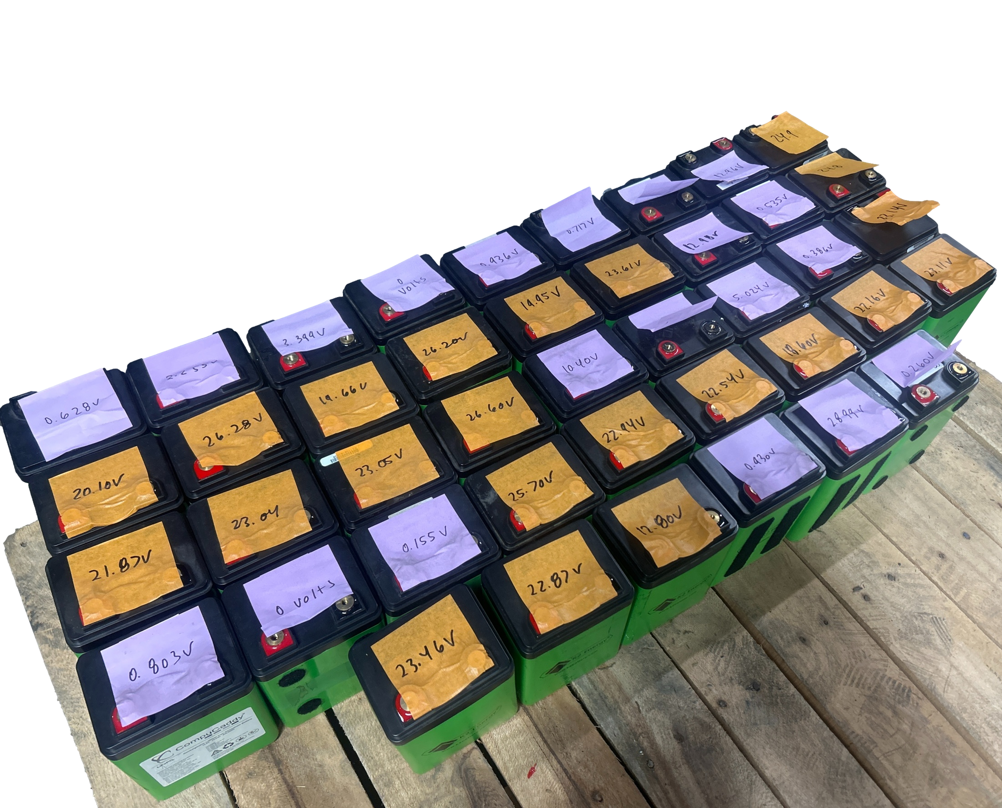 42x 12v 24v Lifepo4 K2 Modules with BMS