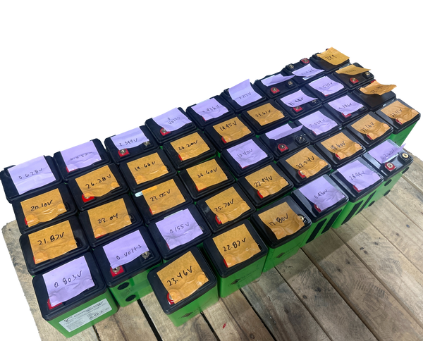 42x 12v 24v Lifepo4 K2 Modules with BMS