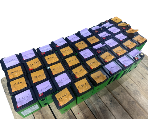 42x 12v 24v Lifepo4 K2 Modules with BMS