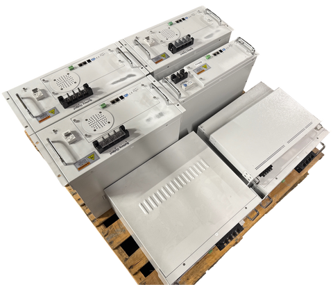 6x 48v 100ah Lifepo4 Batteries - Discharged