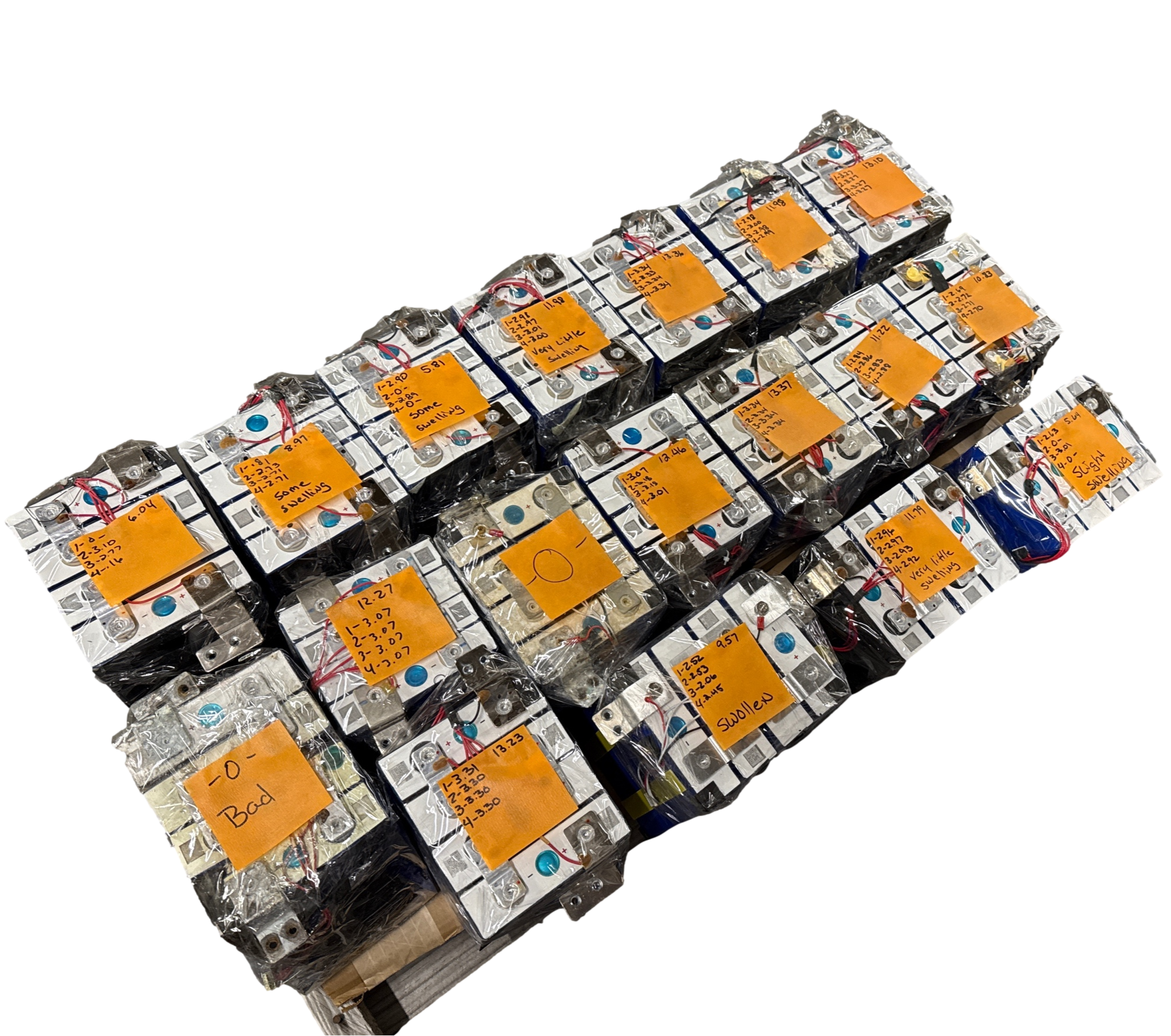 Pallet of 50-100ah LiFePO4 Prismatic Cells - 20.16kWh