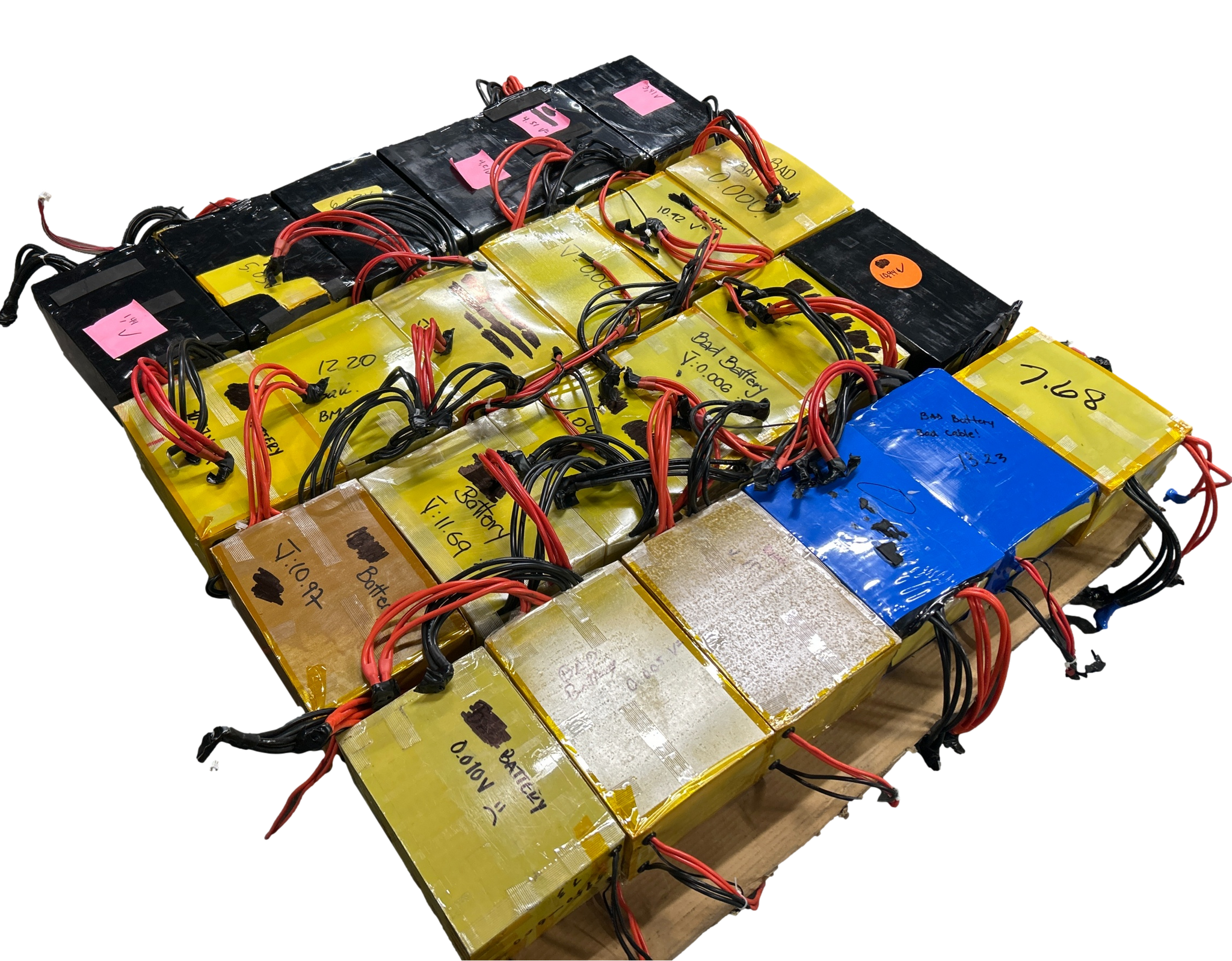 24x 12v a123 Lifepo4 POWER 10C Pouch Cell Batteries - Parts/Repair