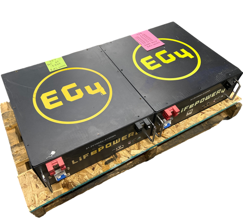 2x 51.2v 100ah 5.12kWh Lifepo4 Rack Mount with BMS