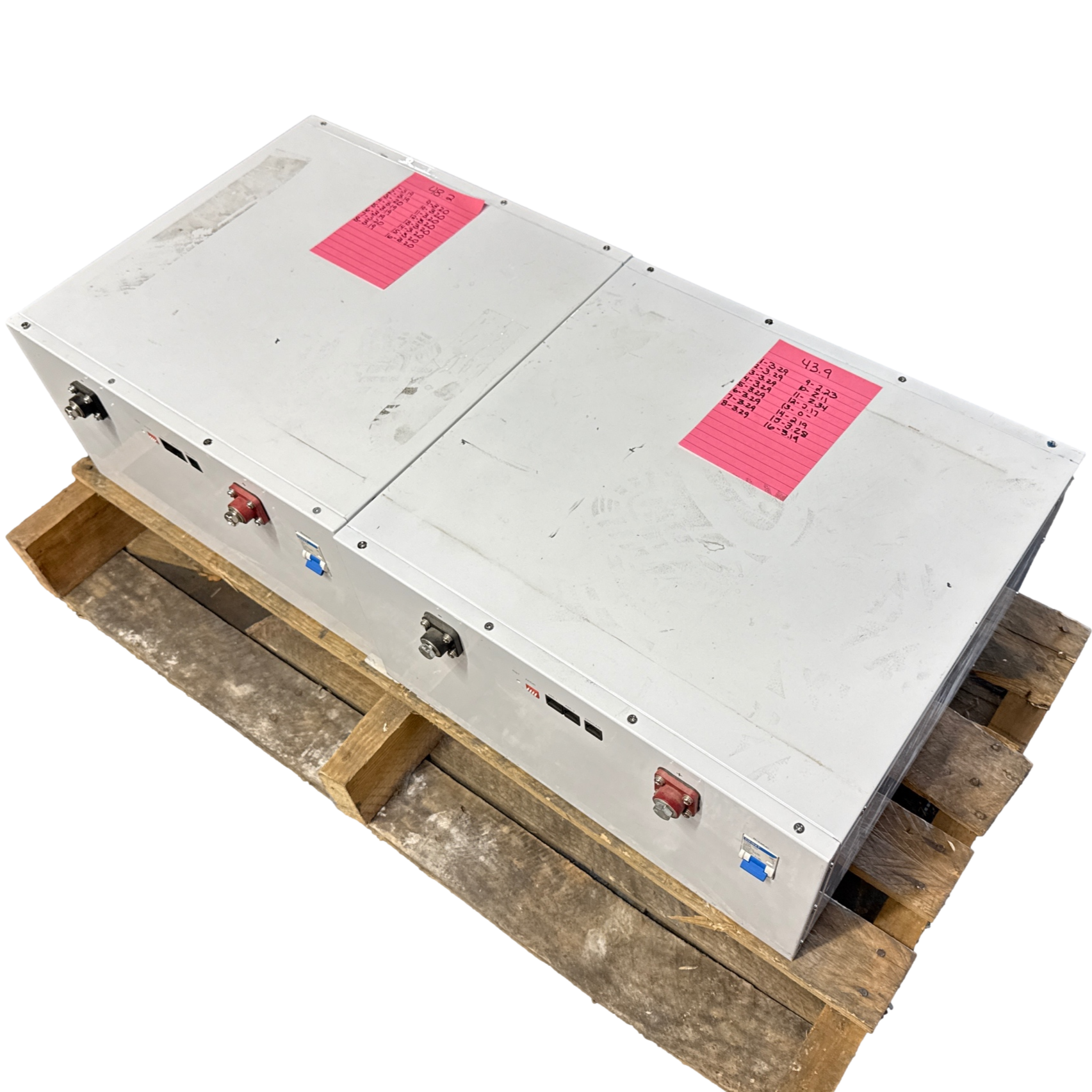 2x 51.2v 100ah Lifepo4 Rack Mount Batteries