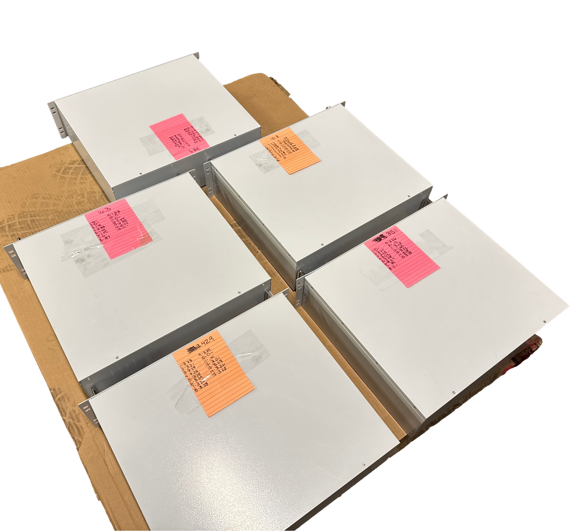 5x 15s Rack Mount 48v 50ah Lifepo4 Batteries