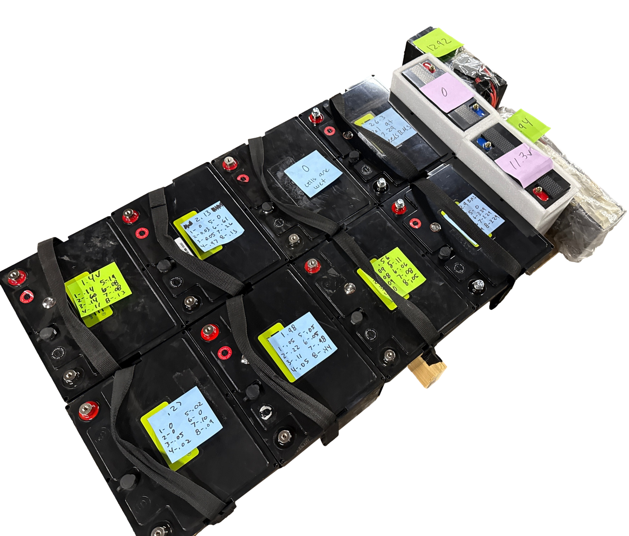 12x Lifepo4 Batteries
