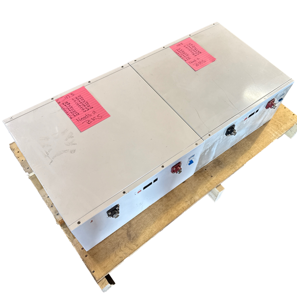 2x 51.2v 100ah Lifepo4 Rack Mount Batteries