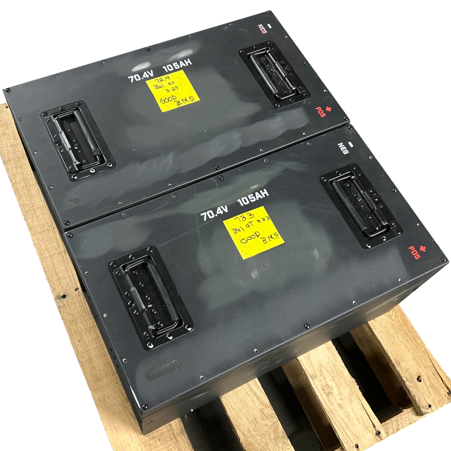2x 70.4v 105ah LiFePO4 Modules