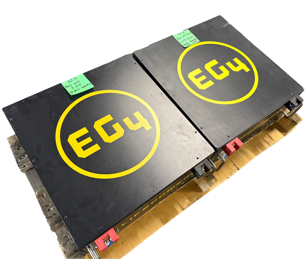 2x 51.2v 100ah 5.12kWh Lifepo4 Batteries 16s 48v - Both Working