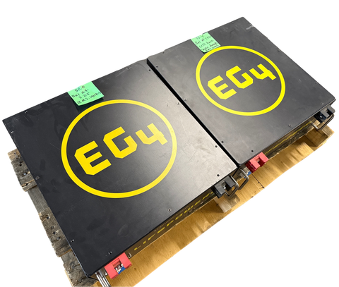 2x 51.2v 100ah 5.12kWh Lifepo4 Batteries 16s 48v - Both Working