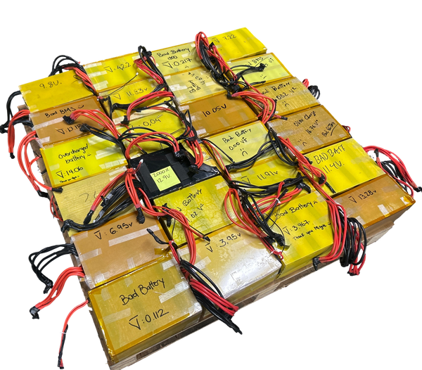 23x 12v a123 lifepo4 POWER 10C pouch cell batteries