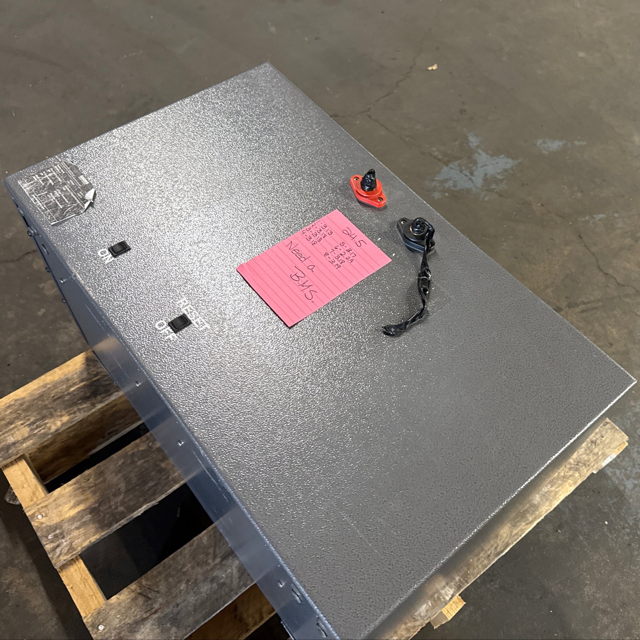 25.2v 208ah 5.24kWh Lifepo4 Battery