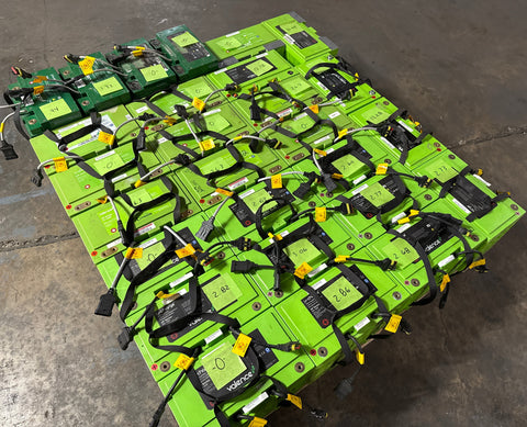 27x Mixed Lifepo4 Batteries - Parts/Repair