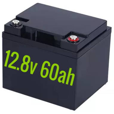 New 12.8v 60ah Lifepo4 Battery - Series 12/24/36/48v - 60a BMS