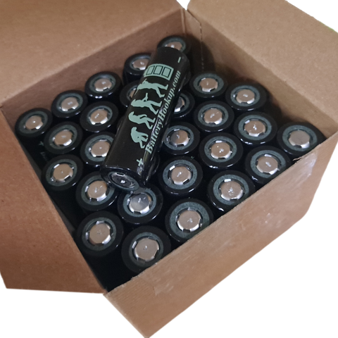 30x 3.6v 3000mah 18650 Lithium Ion Cells