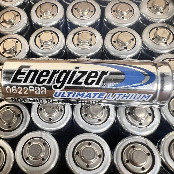 50 Energizer Ultimate Lithium AA Batteries
