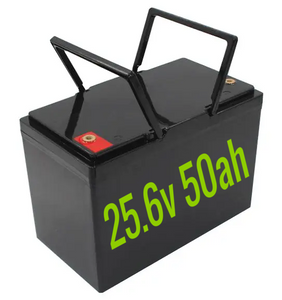 New 25.6v 50ah Lifepo4 Battery - 50a BMS