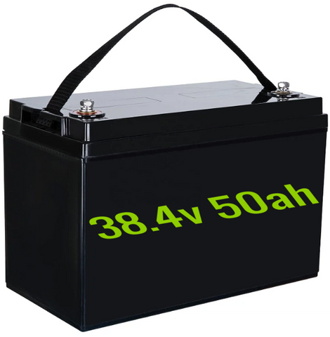 38.4v 50ah 1.92kWh Lifepo4 Battery with BMS - 36v