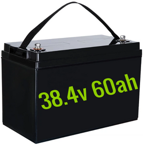 38.4v 60ah 2.3kWh Lifepo4 Battery with BMS - 36v