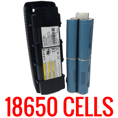 8x 18650 2200MAH CELLS in modems