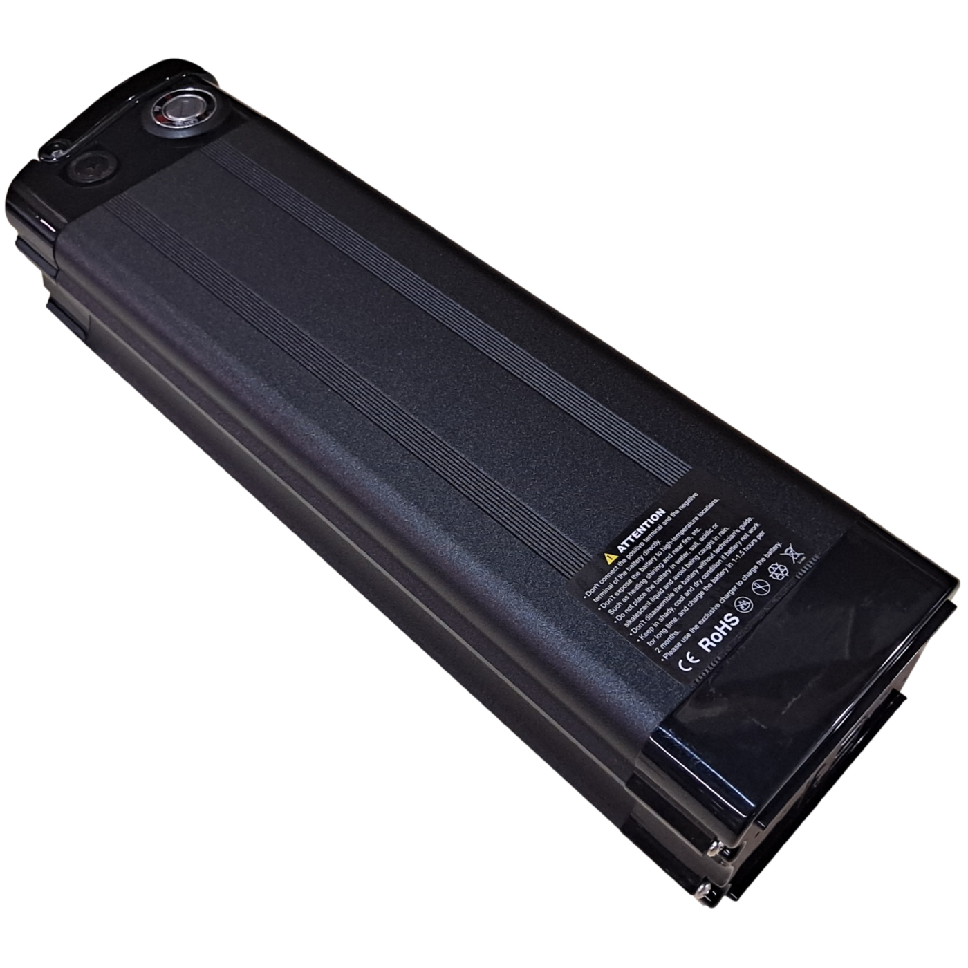 New 15" 48v 11.6ah 550wh Lithium Ion Ebike Battery - 13s4p