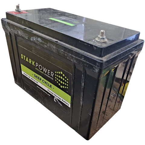 12.5" x 8.5" x 6.5" Battery Enclosure with Posts and Wire
