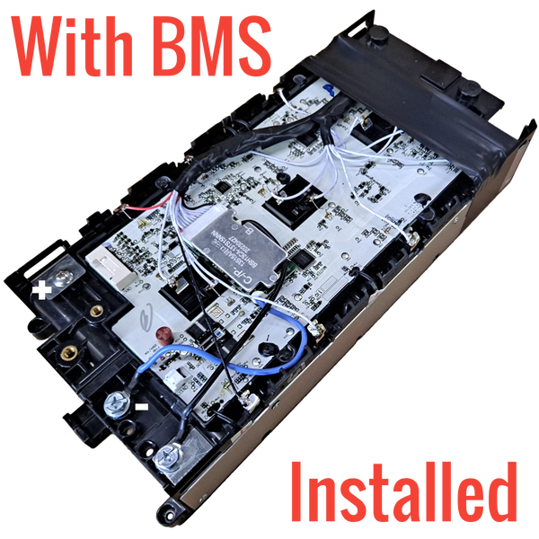 48v 6.4ah 307.84wh Battery with Panasonic Cells + 15a BMS